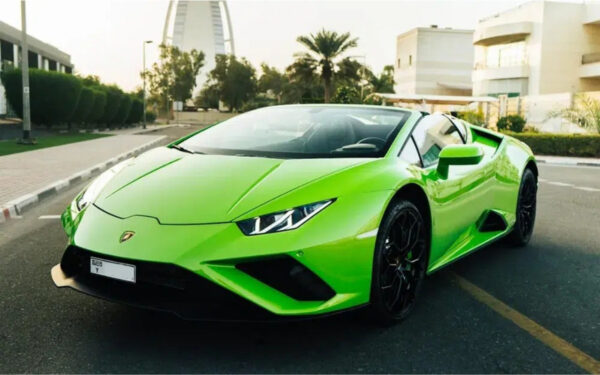 Lamborghini Evo Spyder - Green