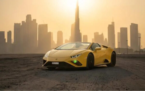 Lamborghini Evo Spyder – Yellow